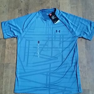 Under Armour short sleeve shirt.